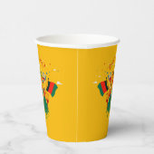 Bewerk tekst Kwanzaa-feest Papieren Bekers (Rechts)