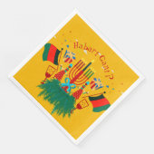Bewerk tekst Kwanzaa-feest Servet (Hoek)