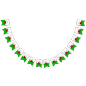 Bewerk Tekst Welsh Flag Red Dragon Christmas Bunti Vlaggetjes (Alle)