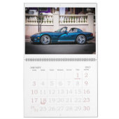 Bewerkbaar 20xx De auto kalender (Jan 2027)