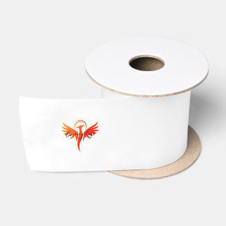 Bewerkbaar aangepast logo voor zakelijk persoonlij satijnen lint