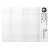 Bewerkbaar Aangepast Rastergrafiek Notitieblok (Voorkant)