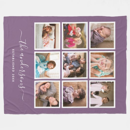 bewerkbaar achtergrondkleureninkuilscript fleece deken (Voorkant (Horizontaal))