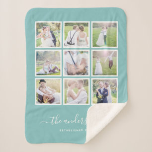 bewerkbaar achtergrondkleureninkuilscript sherpa deken