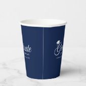 Bewerkbaar Achtergrondkleurentoetsenbord Afstudere Papieren Bekers (Rechts)