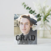  bewerkbaar Afstuderen bewerkbare kleuren Briefkaart (Staand voorkant)