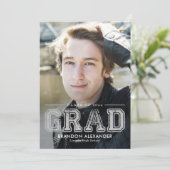 bewerkbaar Afstuderen voor bewerkbare kleuren Kaart (Staand voorkant)