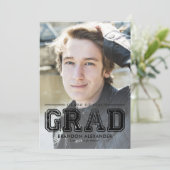  bewerkbaar Afstuderen voor bewerkbare kleuren Kaart (Staand voorkant)