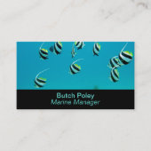 Bewerkbaar Aquarium Visitekaartje (Voorkant)