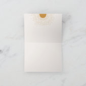 Bewerkbaar Baby shower-bedankkaart Bedankkaart (Binnen)