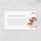 Bewerkbaar Boho Pampas Terracotta Vrijgezellenfees Informatiekaartje (Voorkant)