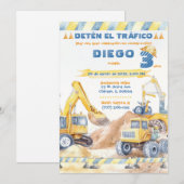 Bewerkbaar Bouwfeest 3 Jaar Kaart (Voorkant / Achterkant)