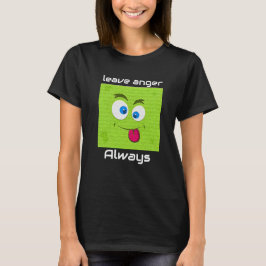 Bewerkbaar cartoon Face Expression T-shirt