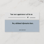 Bewerkbaar CPAP respiratory services Visitekaartje (Achterkant)