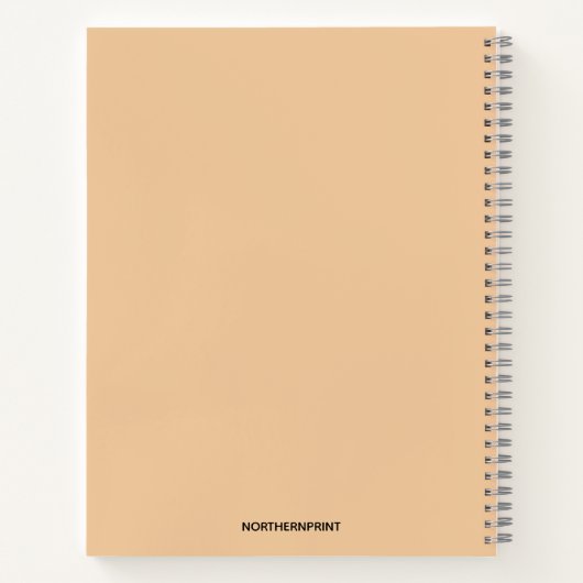 Bewerkbaar Dear Diary Journal Notitieboek (Achterkant)