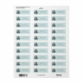 Bewerkbaar Draken Retouradres Etiket (Full Sheet)