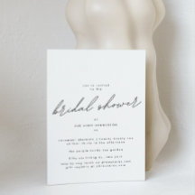 Bewerkbaar Eenvoudig elegant Vrijgezellenfeest