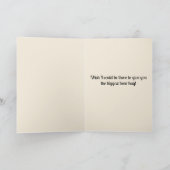 Bewerkbaar Folk Art Beer en Bloemen Kaart (Binnen)