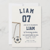 Bewerkbaar Football thema afdrukbaar Kaart (Voorkant)