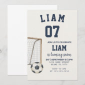 Bewerkbaar Football thema afdrukbaar Kaart