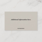 Bewerkbaar Garagedeurbedrijf Visitekaartje (Achterkant)