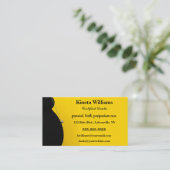 Bewerkbaar gecertificeerd Doula-Visitekaartje Visitekaartje (Staand voorkant)