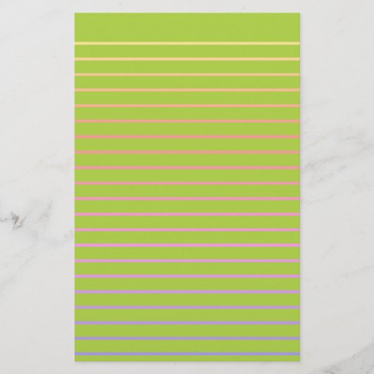 Bewerkbaar groenboek met decoratieve motieven briefpapier (Voorkant)