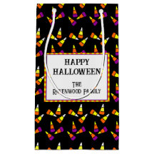 Bewerkbaar Halloween Candy Corn Patroon
