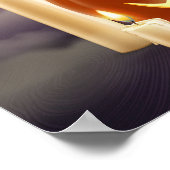 Bewerkbaar Halloween Haunted House Party, Hallowee Poster (Hoek)