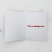 Bewerkbaar honkbal nu ben je één verjaardags Kaart (Binnen)