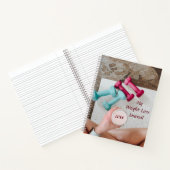 Bewerkbaar in Mijn gewichtsverlies journaal Notitieboek (Binnen)