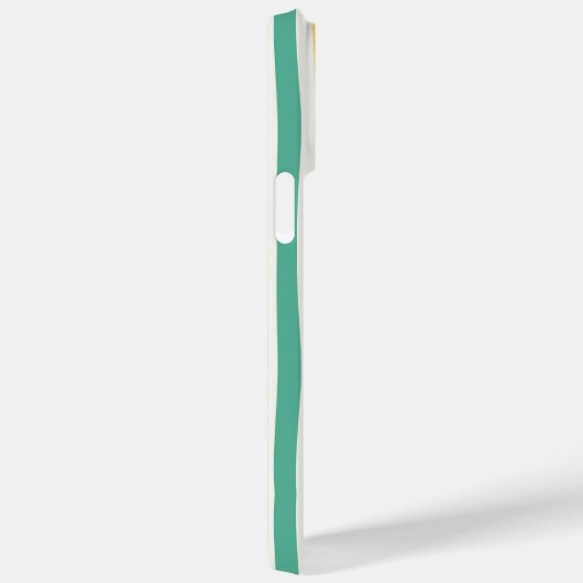 Bewerkbaar inscriptie Verkleurde lijnen minimalist Case-Mate iPhone Case (Achterkant / Rechts)