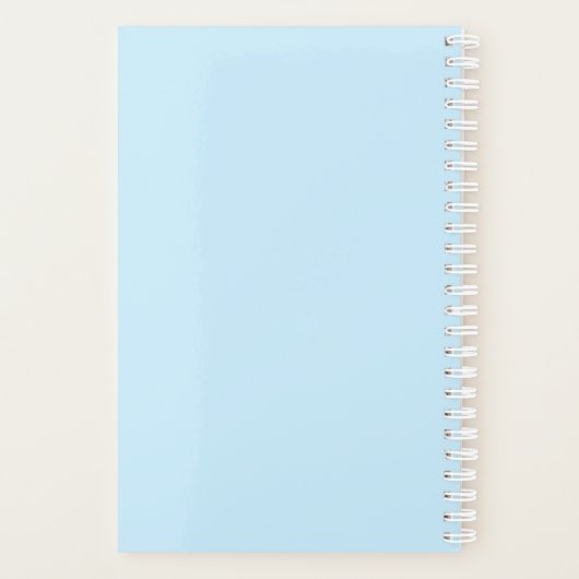 Bewerkbaar Jaar Schattigee makelaar Planner (Achterkant)