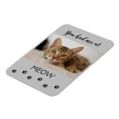 Bewerkbaar je had me bij Meow Magneet (Linkerzijde)