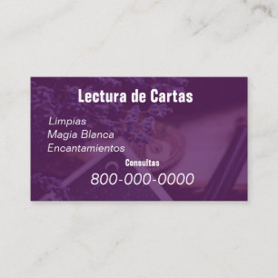 Bewerkbaar, Kaart lezing service, Tarot, Magic ect Visitekaartje
