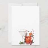 Bewerkbaar kerstfeestje kaart (Achterkant)