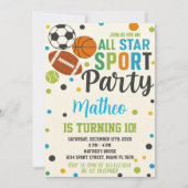 Bewerkbaar Kinder partij ontwerp Kaart (Voorkant)