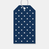 Bewerkbaar Kleur Klassiek Rond Monogram Trouw- Cadeaulabel (Achterkant)