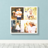 Bewerkbaar kleurenfotovak aangepast omwikkeld canv canvas afdruk (Insitu (Houten vloer))