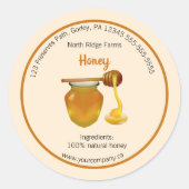 Bewerkbaar label van Company Honey (Voorkant)