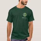 Bewerkbaar Lawn Care Personeel Shirt | Aangepast (Voorkant)
