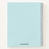 Bewerkbaar Mijn reisjournaal Notitieboek (Achterkant)