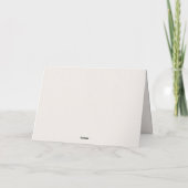 Bewerkbaar Modern Minimalistisch Zakelijk Aankoop Bedankkaart (Achterkant)