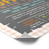Bewerkbaar muffin met mama fondsenwervingsfolder poster (Hoek)