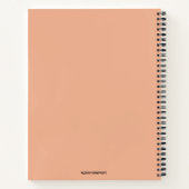 Bewerkbaar My Spirit of Time Journal Notitieboek (Achterkant)