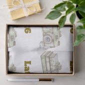 Bewerkbaar Neutraal Babyfeest Tissuepapier (Geschenk)