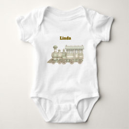Bewerkbaar neutrale baby-body romper