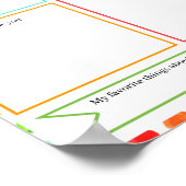 Bewerkbaar om te voldoen aan de sjabloon van de do poster (Hoek)