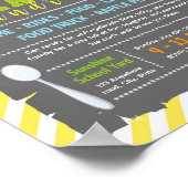 Bewerkbaar ontbijt fondsenwervingsflyer poster (Hoek)