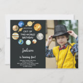 Bewerkbaar op deze uitnodiging voor de verjaardag  (Voorkant)